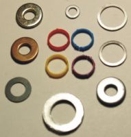 ARANDELAS DE PLASTICO Y METALICAS